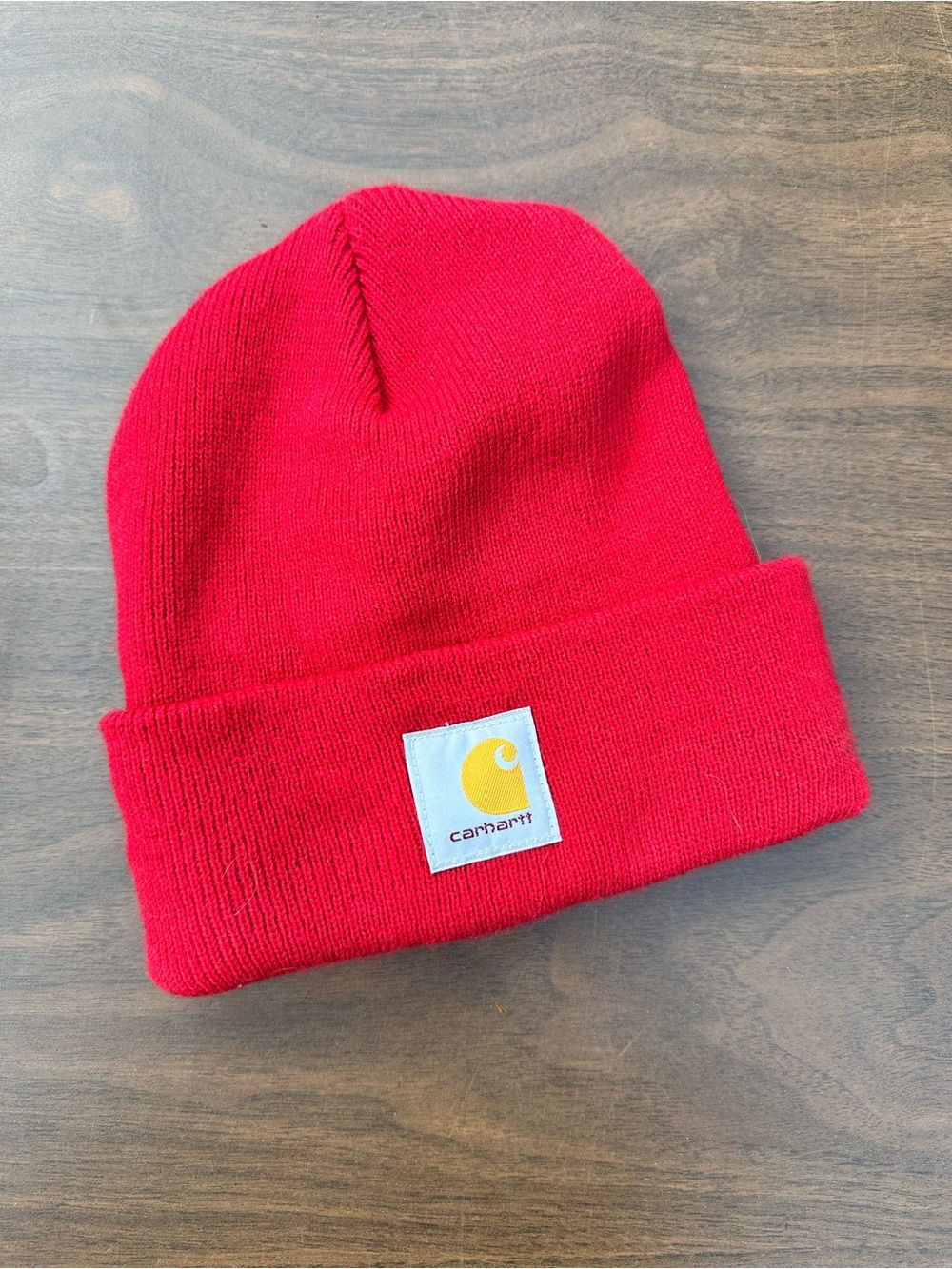 Carhartt Red Beanie